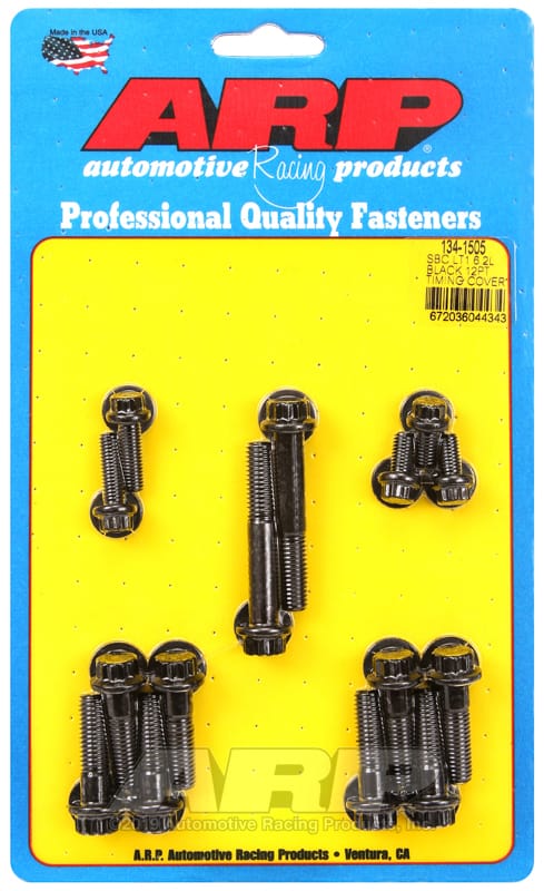 ARP — ARP SBC LT1 6.2L 12pt Timing Cover Bolt Kit
