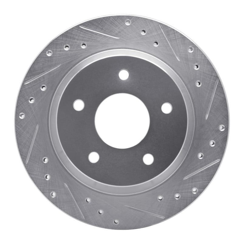 R1 Concepts — R1 84-87 Chevrolet Corvette Front Right Drilled & Slotted Silver Brake Rotor
R1 Brake Rotor Drill