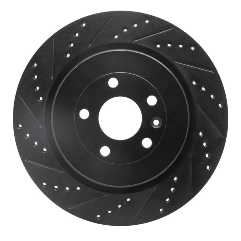 R1 Concepts — R1 13-19 Ford Police Interceptor Sedan Rear Left Drilled & Slotted Black Brake Rotor
R1 Brake Rotor Drill
