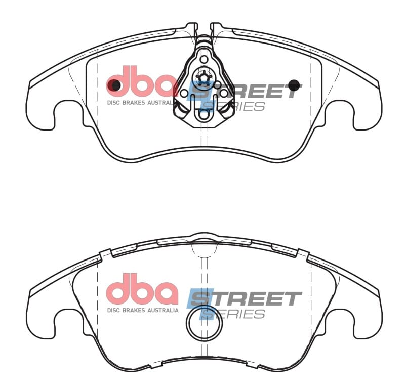 DBA — DBA 09-16 Audi A4 Sedan Front Street Series Brake Pads
Brake Pad
