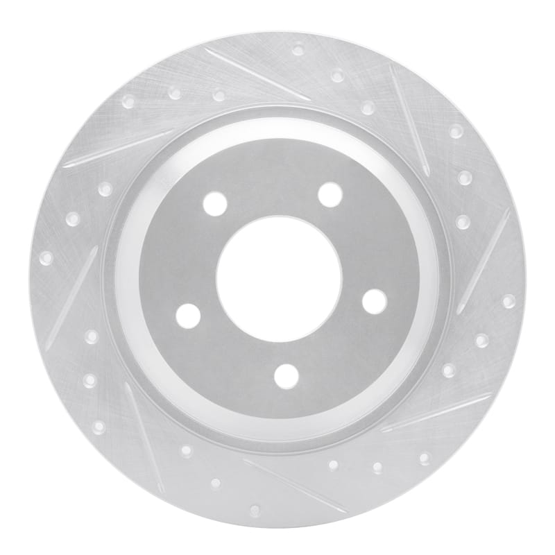 R1 Concepts — R1 06-15 Mazda 5 Rear Right Drilled & Slotted Silver Brake Rotor
R1 Brake Rotor Drill