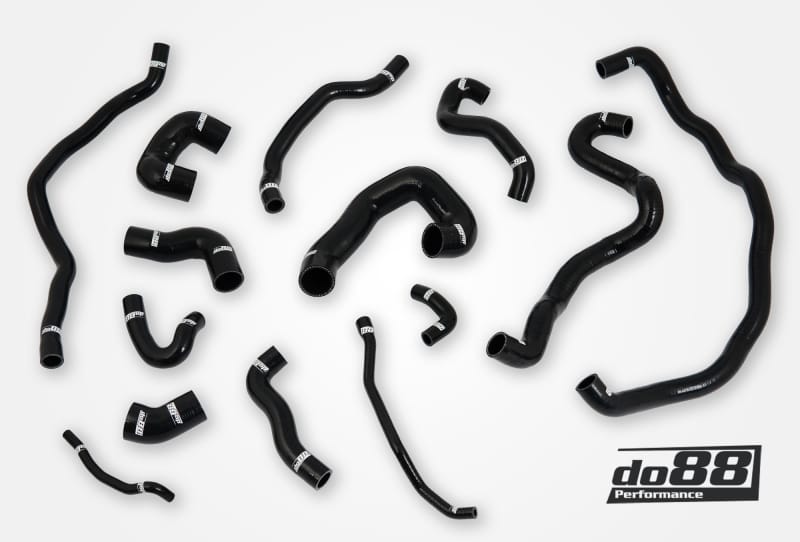 do88 — do88 07-10 BMW 135i/335i N54 (E82/E88/E9X) Coolant Hoses - Black