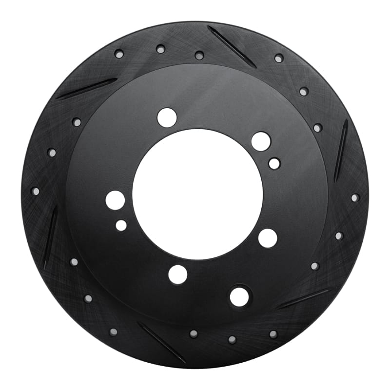 R1 Concepts — R1 94-07 Chrysler SEBRING Rear Right Drilled & Slotted Black Brake Rotor
R1 Brake Rotor Drill