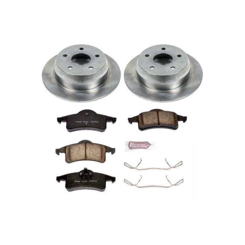 PowerStop — Power Stop 99-04 Jeep Grand Cherokee Rear Autospecialty Brake Kit
