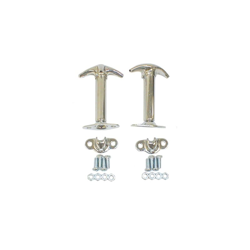 Rugged Ridge — Rugged Ridge 41-95 Jeep CJ / Jeep Wrangler YJ Chrome Hood Catch Set
Hood Latch Assembly
OFFROAD_EXTERIOR