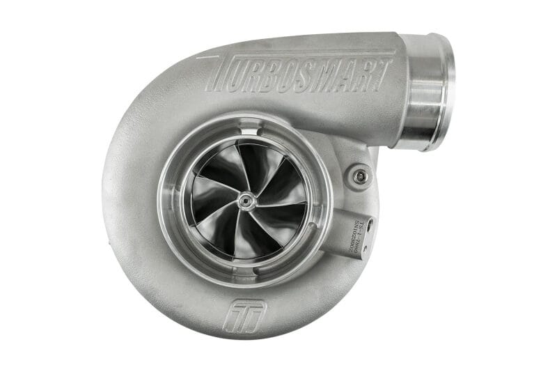 Turbosmart — Turbosmart Oil Cooled 7675 T4 Flange Inlet V-Band Outlet A/R 0.96 External WG TS-1 Turbocharger
