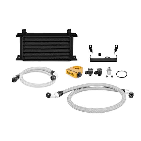 Mishimoto — Mishimoto 06-07 Subaru WRX/06-07 WRX STi Thermostatic Oil Cooler Kit - Black