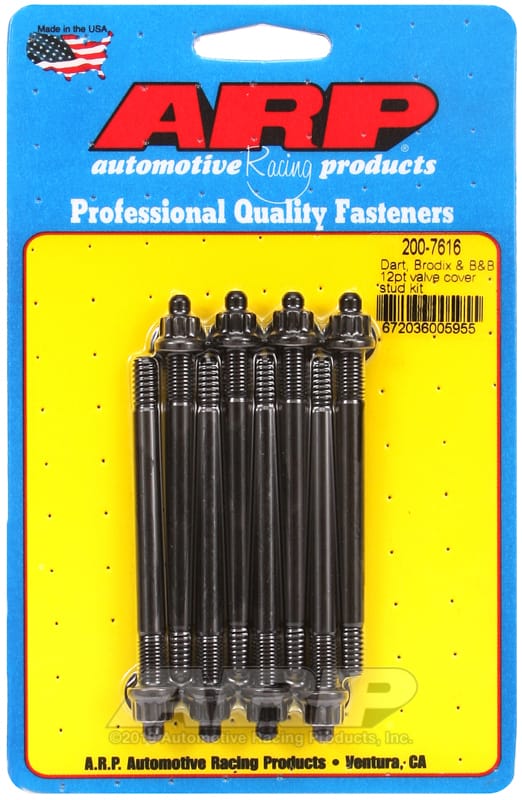 ARP — ARP Dart BRodix and B and B 12pt Valve Cover Stud Kit