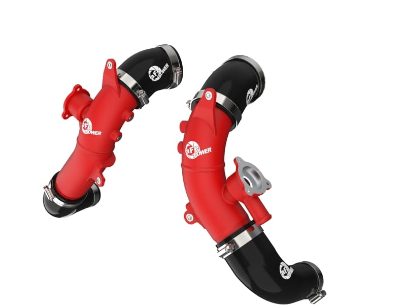 aFe — aFe 2022 Toyota Land Cruiser (J300) V6-3.5L (tt) BladeRunner 2.5in Aluminum Hot Charge Pipe - Red
Hot Charge Pipe