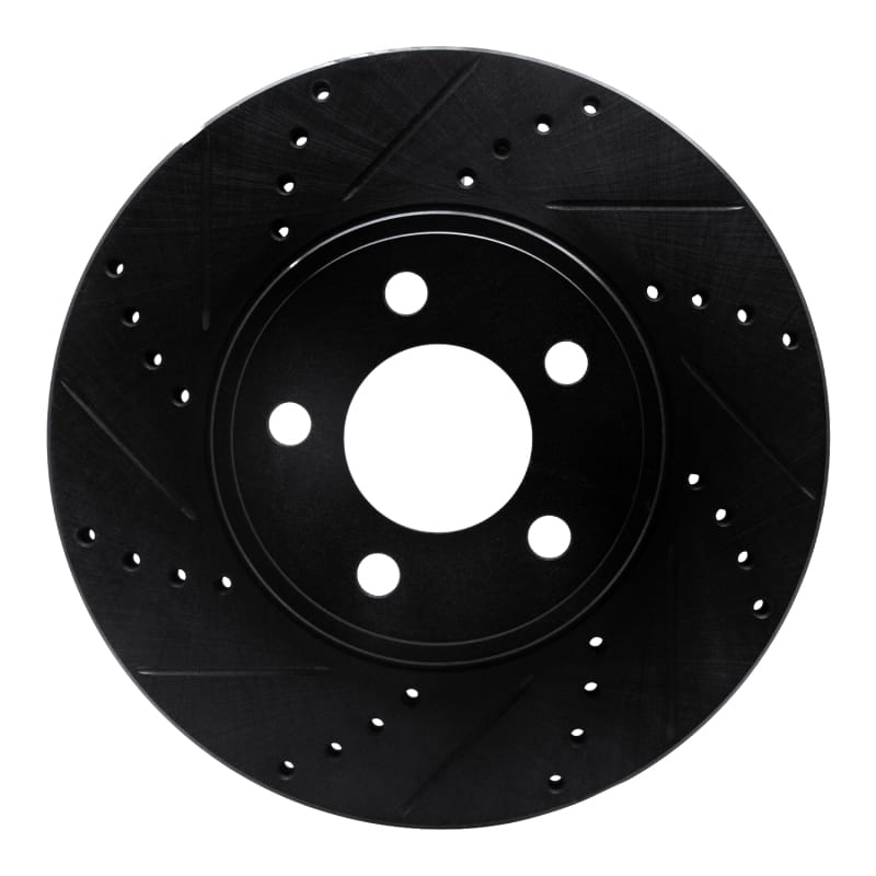 R1 Concepts — R1 03-11 Ford Crown Victoria Front Left Drilled & Slotted Black Brake Rotor
R1 Brake Rotor Drill