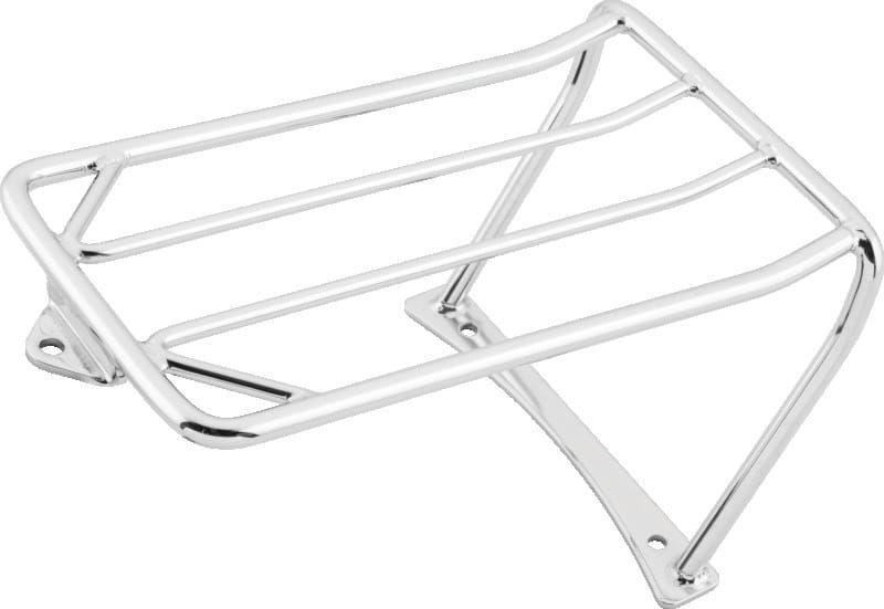Bikers Choice — Chrome-Plated Luggage Rack For 2-Up Seat