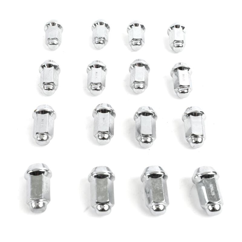 ITP — ITP Lug Nuts (Box) - 10mm Taper / 14mm Head - Chrome