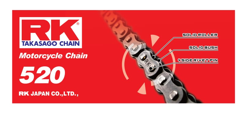 RK Chain — RK Chain 520-88 - Natural