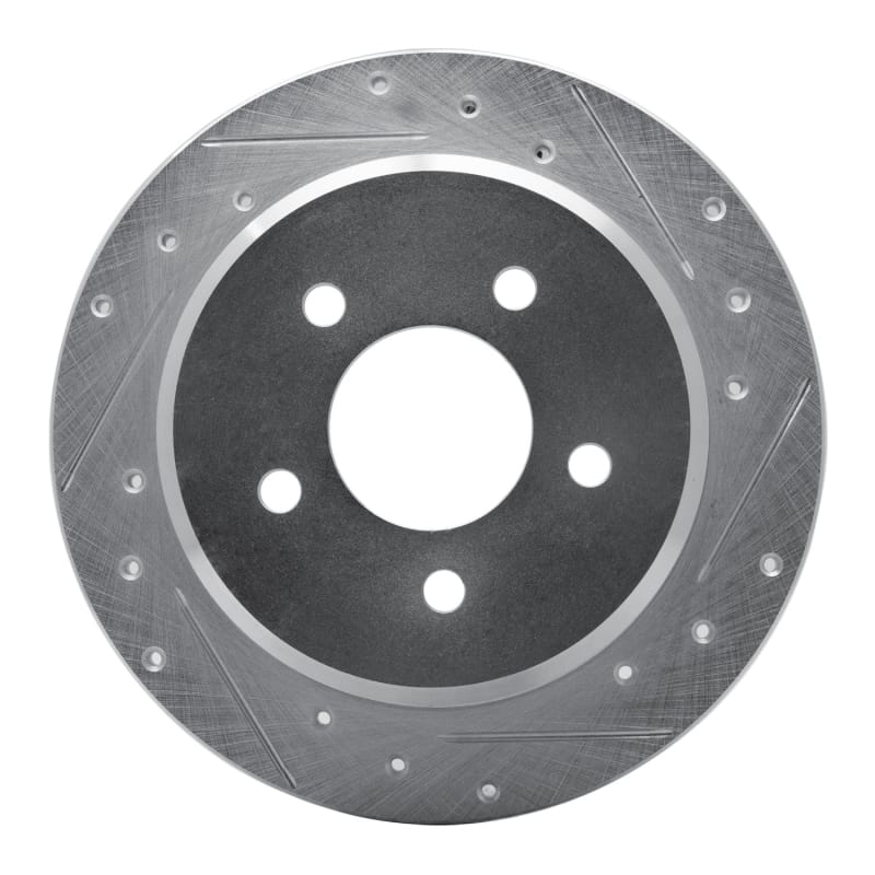 R1 Concepts — R1 96-02 Ford Crown Victoria Rear Right Drilled & Slotted Silver Brake Rotor
R1 Brake Rotor Drill