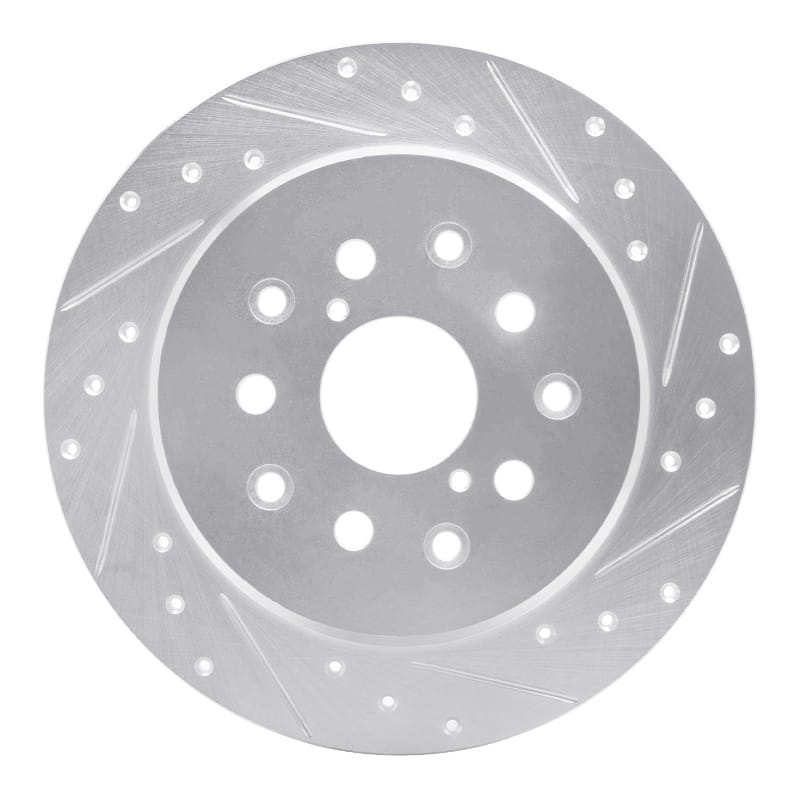 R1 Concepts — R1 98-10 Lexus IS300 Rear Right Drilled & Slotted Silver Brake Rotor
R1 Brake Rotor Drill