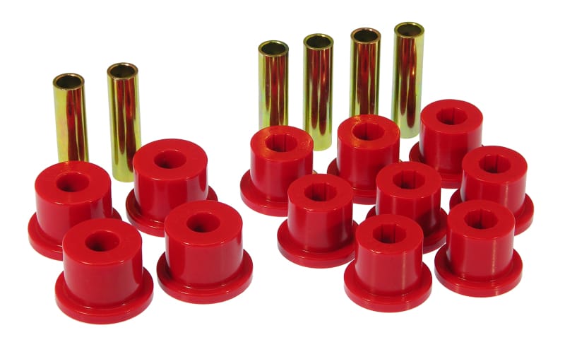 Prothane — Prothane 73-87 GM Rear Spring & Shackle Bushings (w/ 1.5in Bushings) - Red
SPRING/SHACKLE BUSH