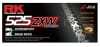 RK Chain — RK Chain CC525ZXW-120L XW-Ring - Chrome