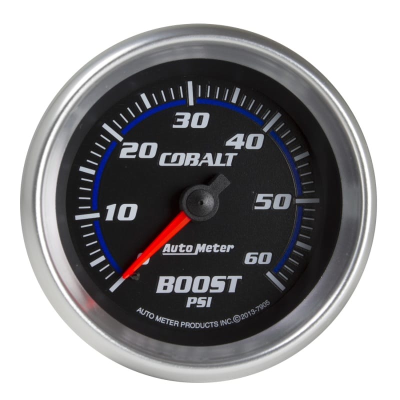 AutoMeter — Autometer Cobalt 2-5/8in Mechanical Boost Gauge 60 PSI
GA 2.6" BST 60PSI CB