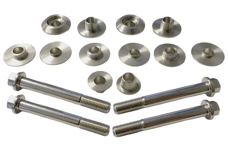 Torque Solution — Torque Solution Billet Subframe Bushing Insert Kit: Audi MK2 TTRS