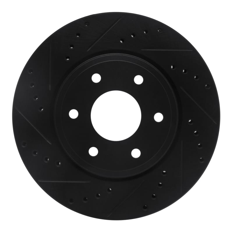 R1 Concepts — R1 05-21 Nissan Frontier Front Left Drilled & Slotted Black Brake Rotor
R1 Brake Rotor Drill