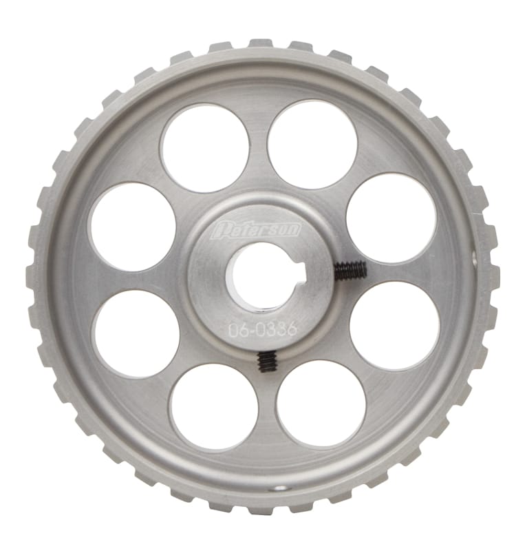 Peterson Fluid Systems — Peterson Fluid Systems Gilmer Pulley 36 Tooth 1 Width 5/8 ID LW
GILMER PUMP PULLEY