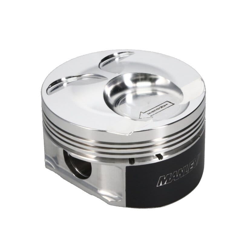 Manley Performance — Manley Ford 3.5L Ecoboost 3.642in Bore 1.239in Comp Height -5.0cc Dish Piston Set
Piston Set