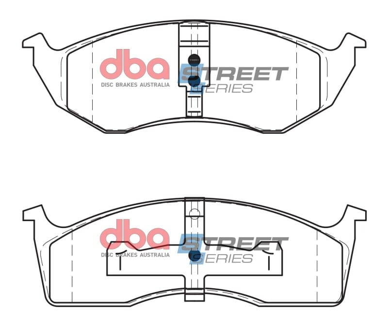 DBA — DBA 93-97 Chrysler Concorde Street Series Front Brake Pads
Brake Pad
