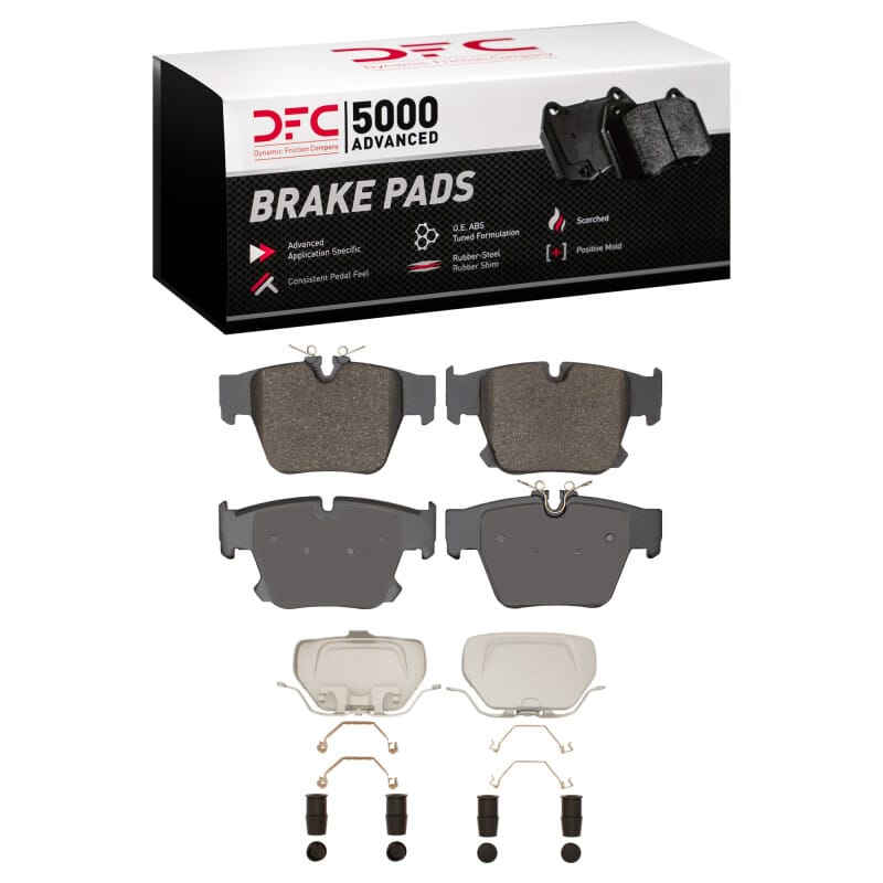 DFC — DFC 23-25 BMW Xm Rear 5000 Advanced Low Metallic Brake Pads and Hardware Kit
DFC Brake Pad Set