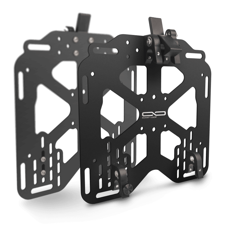 Giant Loop — Giant Loop Pannier Mounts - 18mm Round Tubing Hangers - Black