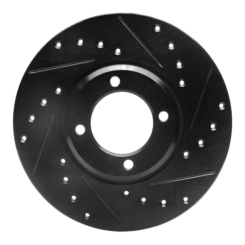 R1 Concepts — R1 63-86 Ford Cortina Front Right Drilled & Slotted Black Brake Rotor
R1 Brake Rotor Drill