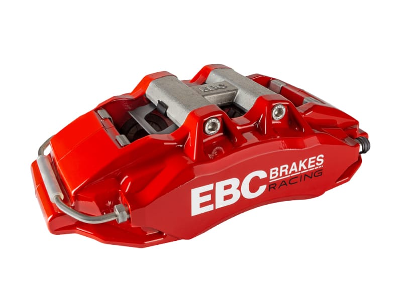 EBC — EBC Racing 17-21 Honda Civic Type-R (FK8) Red Apollo-6 Calipers 380mm Rotors Front Big Brake Kit