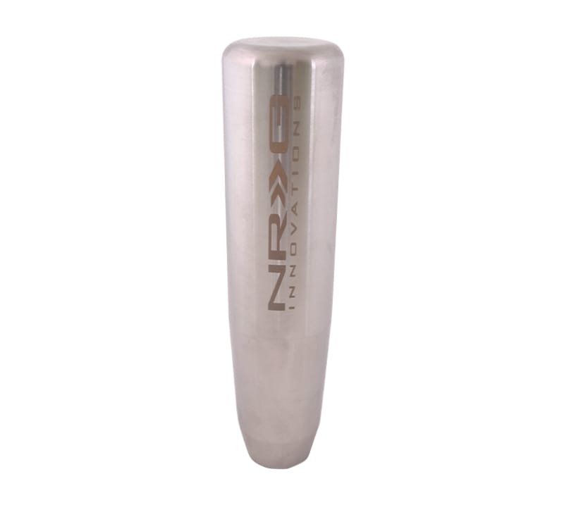 NRG — NRG Universal Short Shifter Knob - 5in. Length / Heavy Weight 1.27Lbs. - Silver