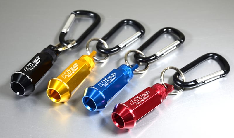 Project Kics — Project Kics Key Holder for Wheel Nut - 12x1.50 Blue