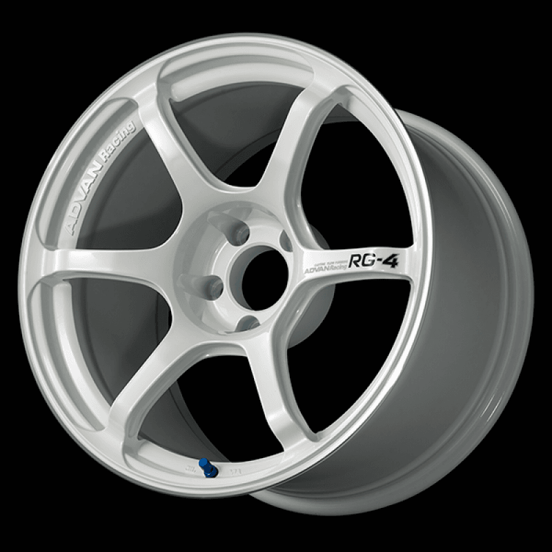 Advan — Advan RG-4 17x8.5 / +31 Offset / 5x114.3 / 73mm Bore / Racing White Metallic and Ring