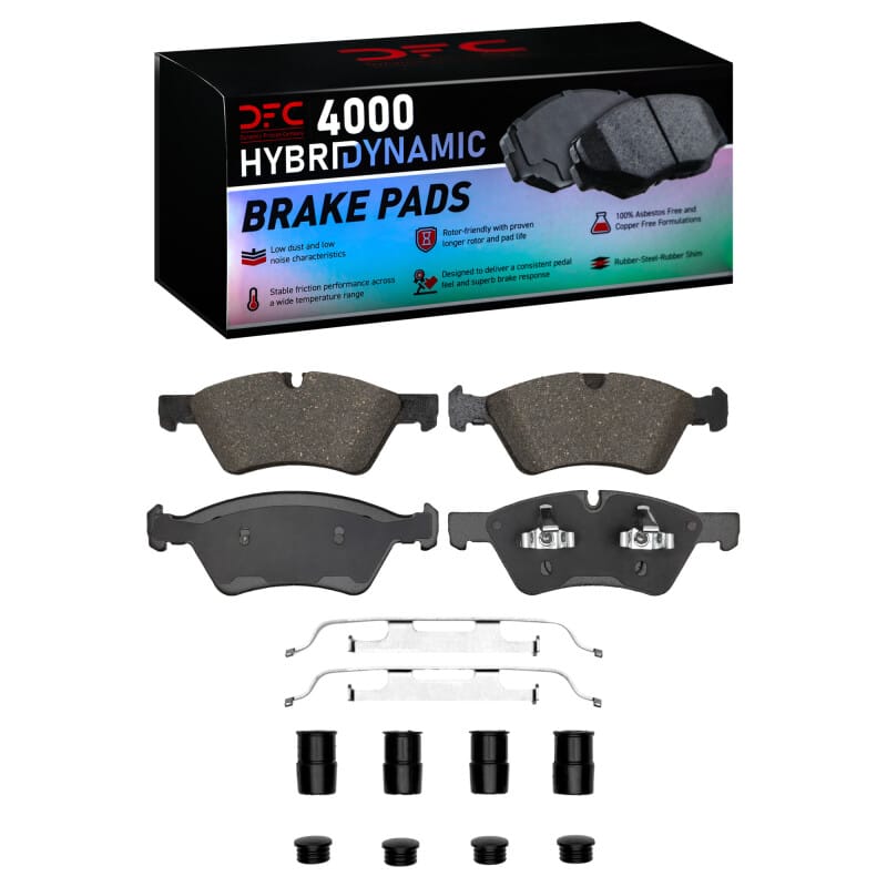 DFC — DFC 05-12 Mercedes-Benz ML350 Front 4000 HybriDynamic Brake Pads and Hardware Kit
DFC Brake Pad Set