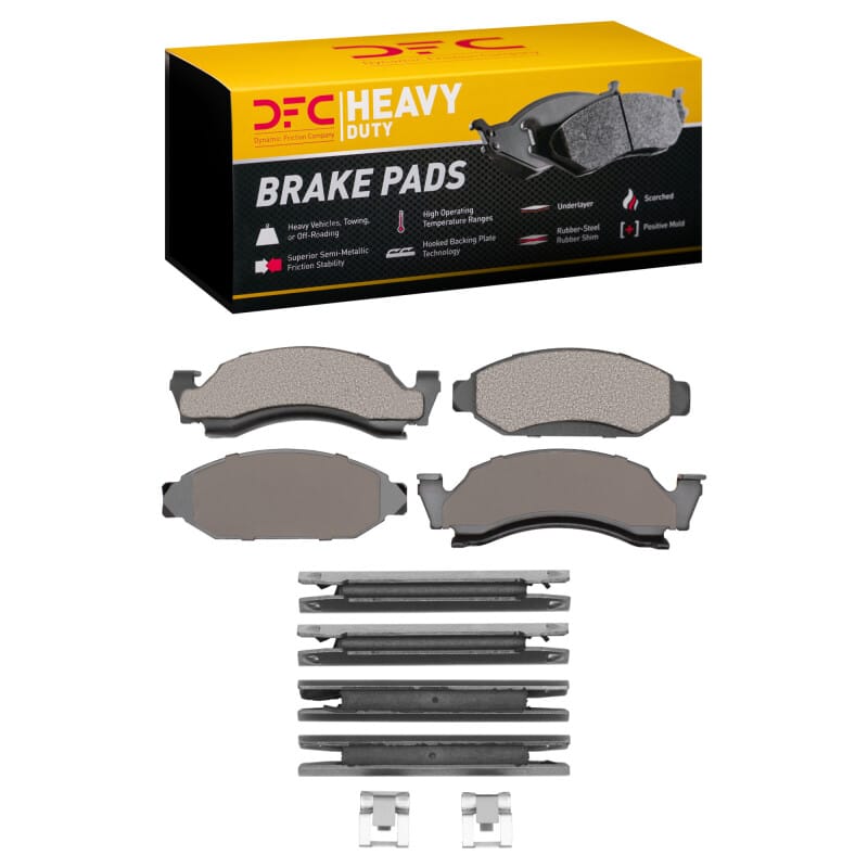 DFC — DFC 86-93 Ford F-150 4WD Front Heavy Duty Pads and Hardware Kit
DFC Brake Pad Set