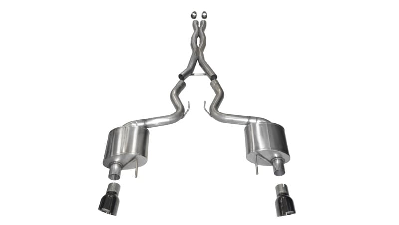 CORSA Performance — Corsa 2015-2017 Ford Mustang GT Fastback 5.0 3in Xtreme Cat Back Exhaust w/ Dual Black 4.5in Tips
Corsa 2015 Ford Mustang GT Fastback 5.0 3in Xtreme Cat Back Exhaust w/ Dual Black 4.5in Tips
Exhaust