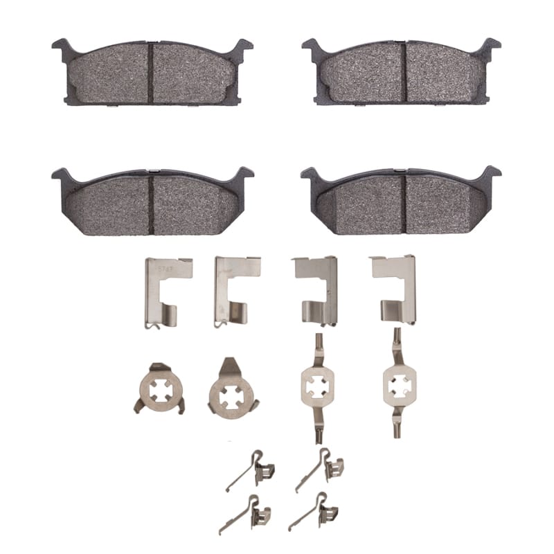 DFC — DFC 89-94 Geo Metro Front 5000 Advanced Semi Metallic Brake Pads and Hardware Kit
DFC Brake Pad Set