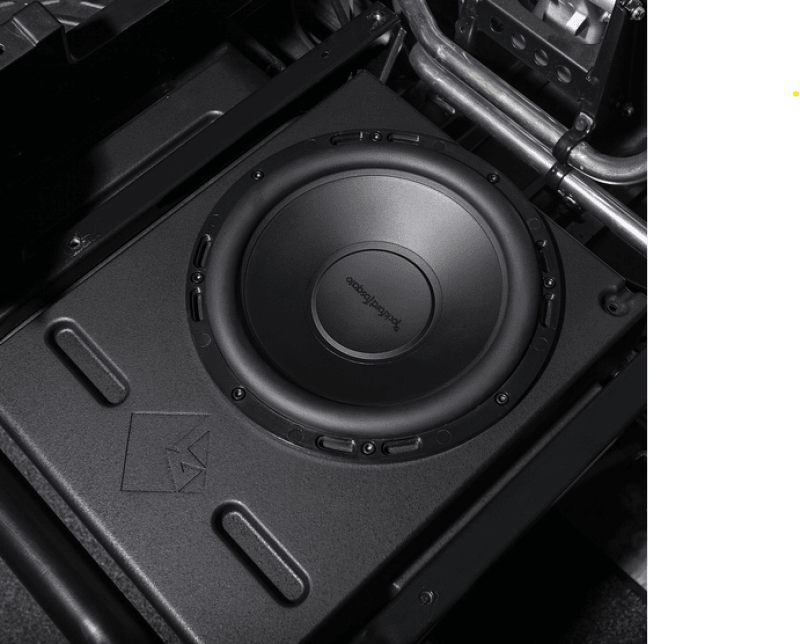 Rockford Fosgate UTV — Rockford Fosgate 16-20 Yamaha YXZ1000R/R SS 10in. Front Subwoofer Enclosure