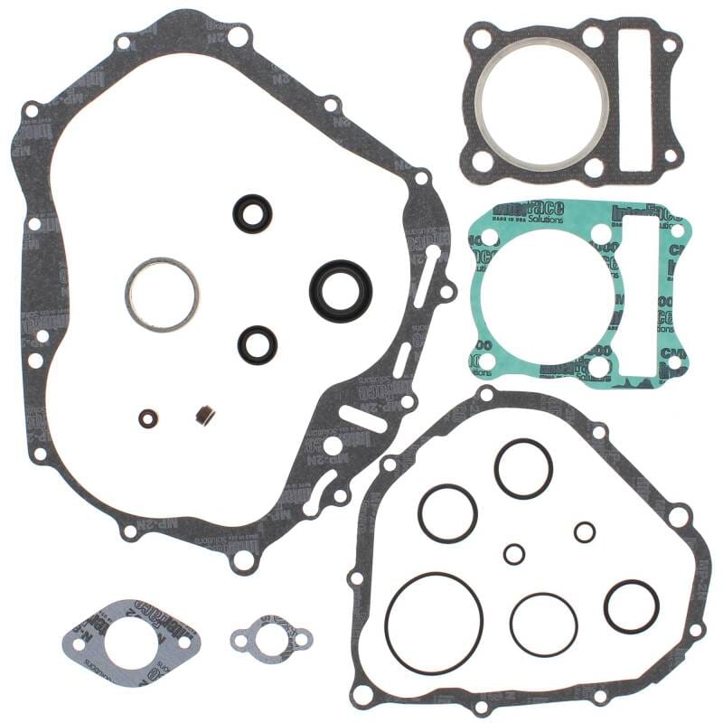 Vertex Pistons — Vertex Gaskets 02-14 Suzuki LT-F250 Ozark Complete Gasket Kit w/ Oil Seals