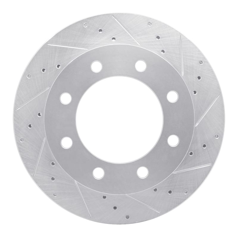 R1 Concepts — R1 99-99 Ford F-350 Super Duty 4WD Front Right Drilled & Slotted Silver Brake Rotor
R1 Brake Rotor Drill