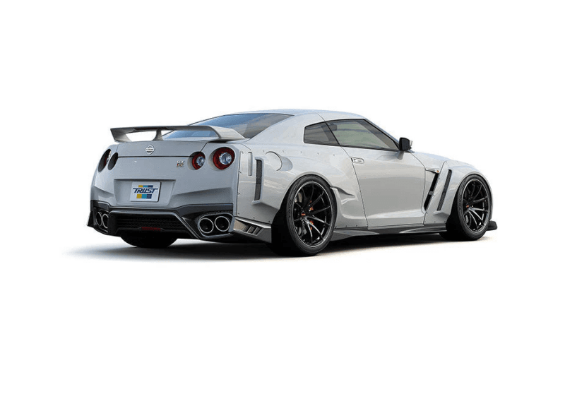 GReddy — GReddy 2017+ Nissan GTR R35 GRacer Rear Over-Fender Set