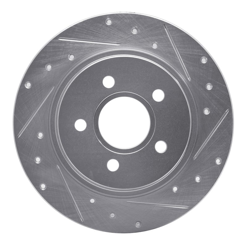 R1 Concepts — R1 04-13 Volvo V50 Rear Right Drilled & Slotted Silver Brake Rotor
R1 Brake Rotor Drill