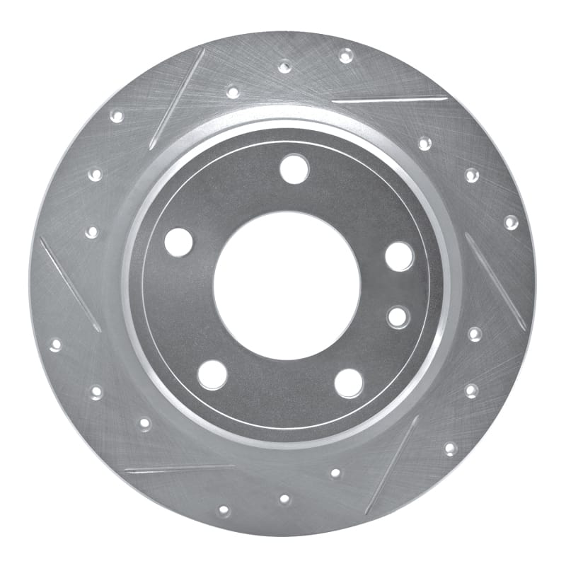 R1 Concepts — R1 88-91 BMW M3 Rear Left Drilled & Slotted Silver Brake Rotor
R1 Brake Rotor Drill