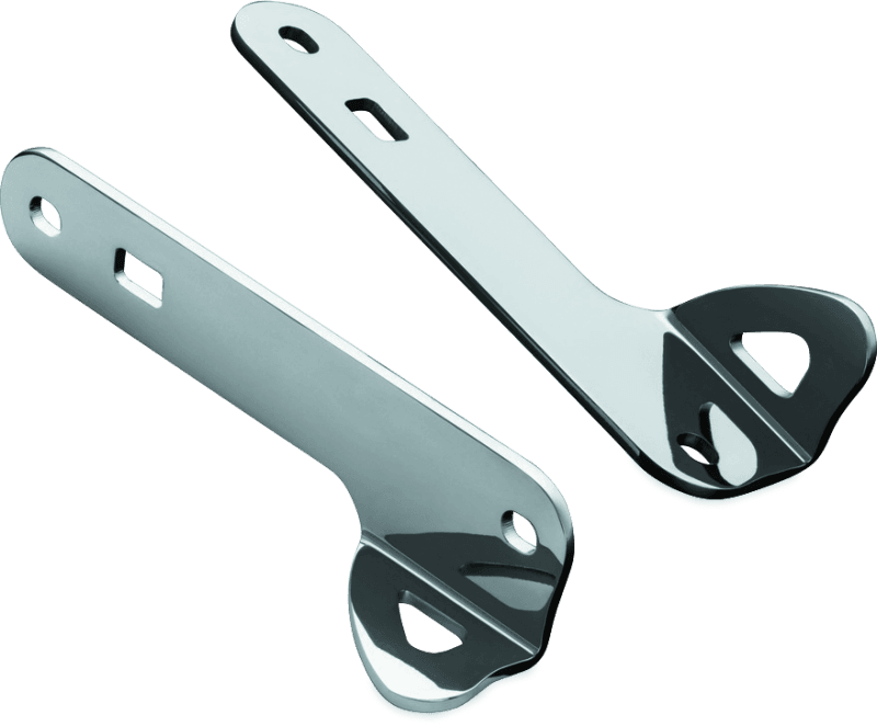 Kuryakyn — Kuryakyn Custom Teardrop Tie-Down Brackets 14-Up Touring Chrome