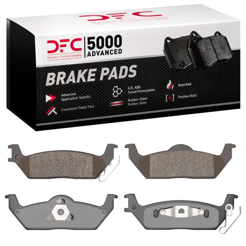 DFC — DFC 10-11 Ford F-150 RWD Rear 5000 Advanced Ceramic Brake Pads
DFC Brake Pad Set