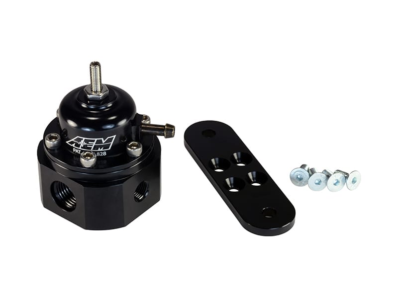 AEM — AEM Universal Black Adjustable Fuel Pressure Regulator
Universal Adjustable
Adj Fuel Press Reg