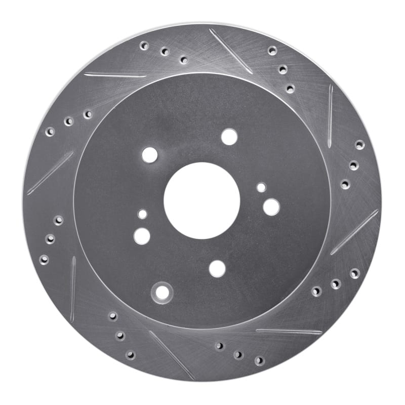 R1 Concepts — R1 09-17 Suzuki Grand Vitara (Mexico) Rear Right Drilled & Slotted Silver Brake Rotor
R1 Brake Rotor Drill