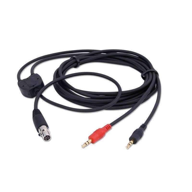 Rugged Radios — Rugged Radios Music Input and Audio Record Connect Cable for Intercom AUX Port