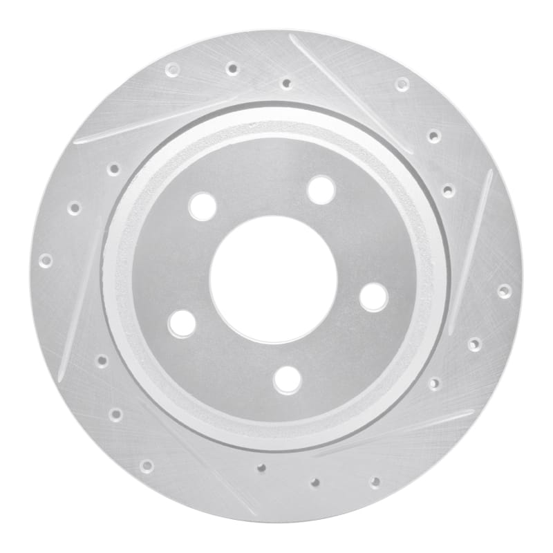 R1 Concepts — R1 10-11 Ford Ranger (USA/Canada) Rear Right Drilled & Slotted Silver Brake Rotor
R1 Brake Rotor Drill